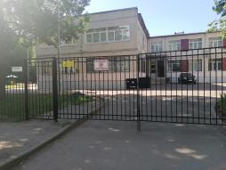 Вход на территорию детского сада со стороны проспекта Луначарского